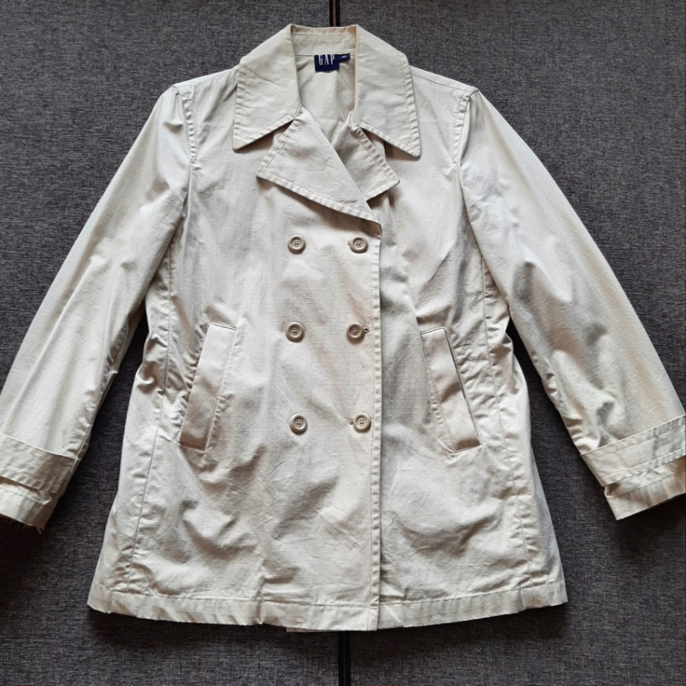 GAP Trench Peacoat - Picture 1 of 13